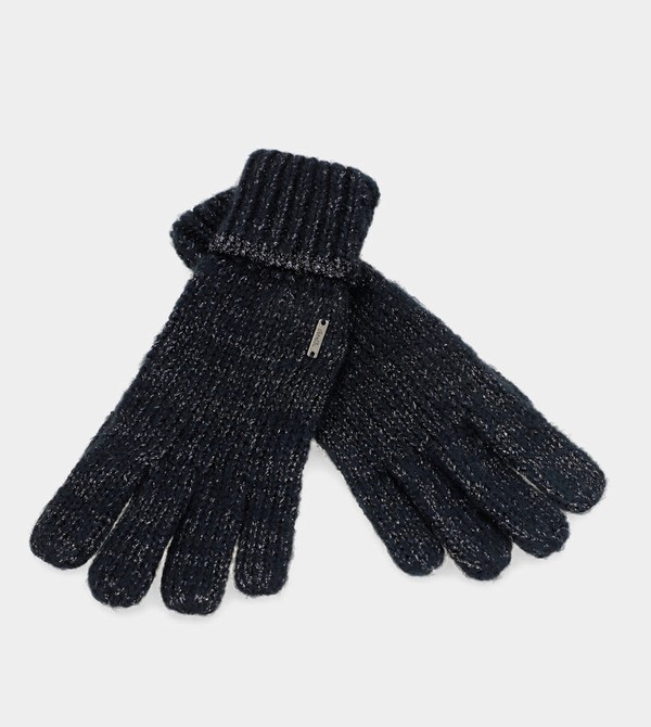 Anekke Navy Blue Logomania. Gloves | LWN-193460