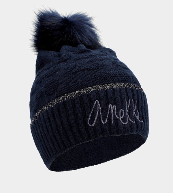 Anekke Navy Blue Shodō Knit Hats | ACY-638401