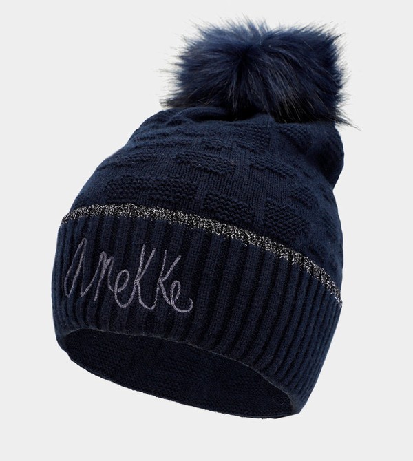 Anekke Navy Blue Shodō Knit Hats | ACY-638401