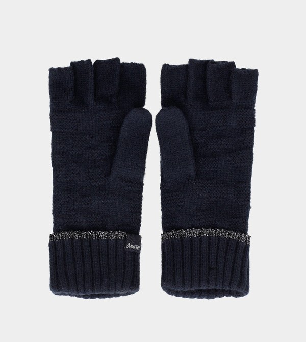 Anekke Navy Mittens Gloves | VRO-769512