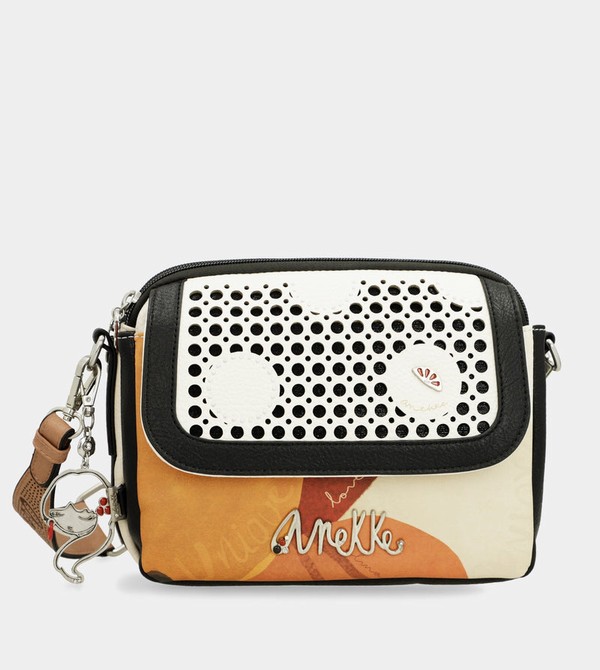 Anekke Oval Flap Alma Crossbody Bags | XEL-706192