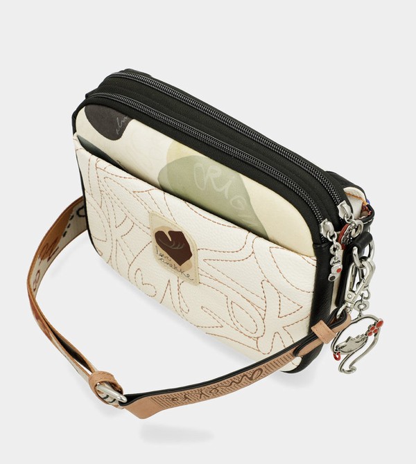 Anekke Oval Flap Alma Crossbody Bags | XEL-706192