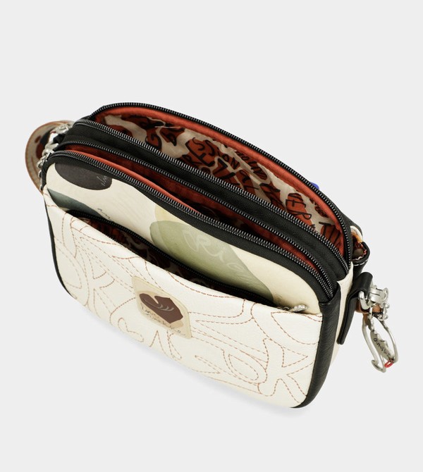 Anekke Oval Flap Alma Crossbody Bags | XEL-706192