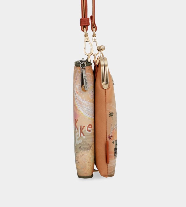 Anekke Peace & Love Camel 3-in-1 Rfid Crossbody Bags | YSH-637859