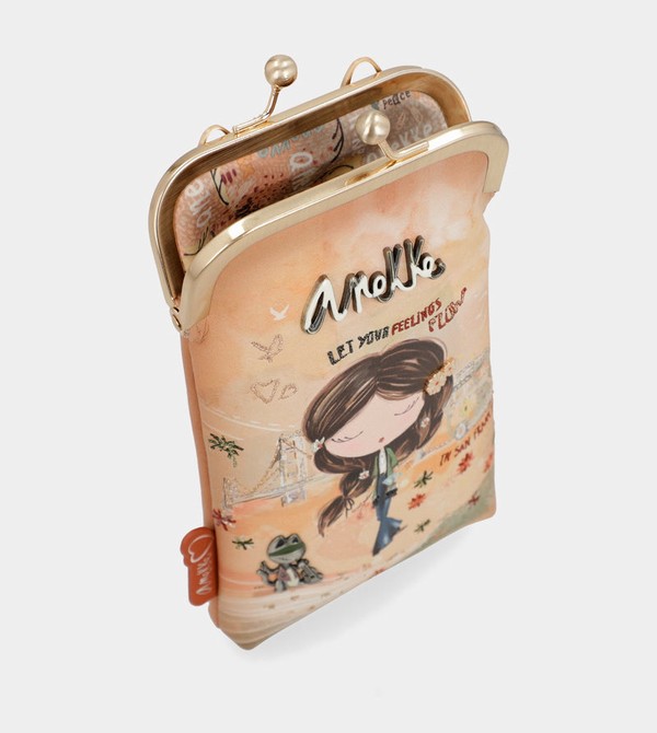 Anekke Peace & Love Camel 3-in-1 Rfid Crossbody Bags | YSH-637859