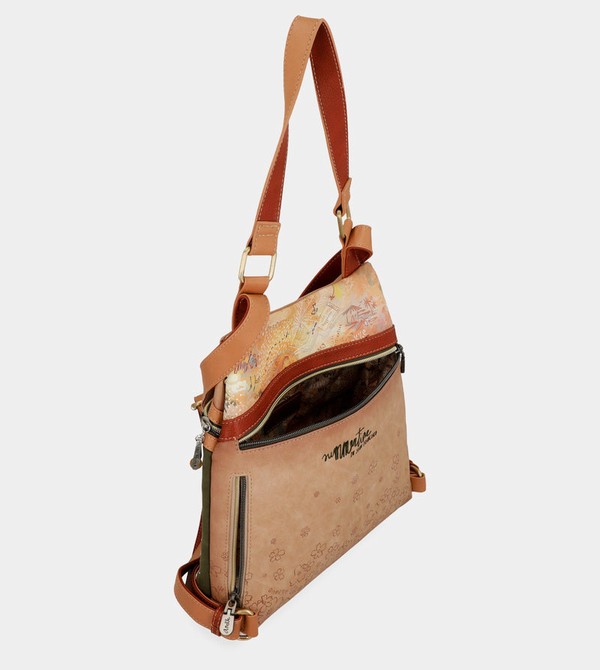 Anekke Peace & Love Camel Anti-theft Shoulder Bags | RJY-789264