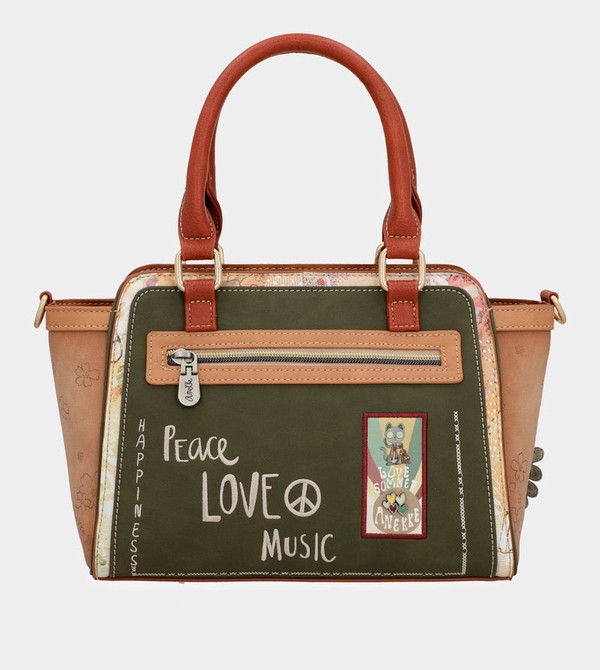 Anekke Peace & Love Camel Bowling Shoulder Bags | SXC-162970