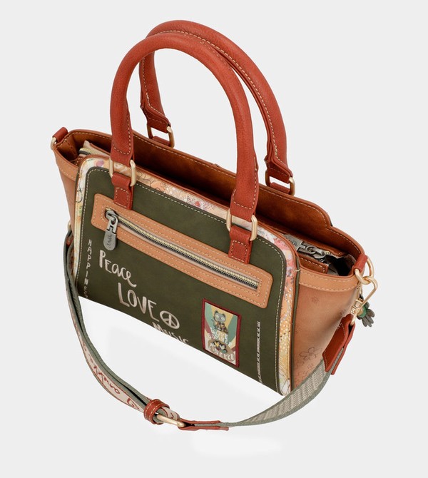 Anekke Peace & Love Camel Bowling Shoulder Bags | SXC-162970