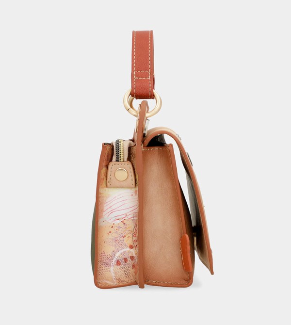 Anekke Peace & Love Camel Mini Crossbody Bags | THL-617895