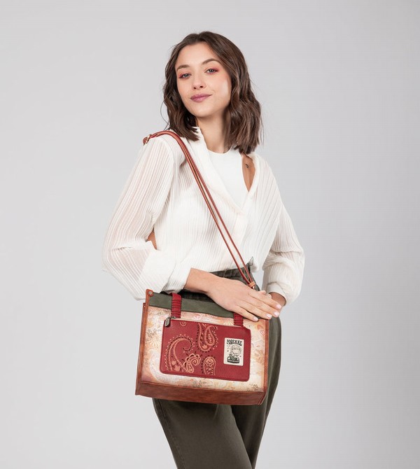 Anekke Peace & Love Camel Shoulder Bags | FIZ-162509