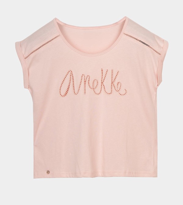 Anekke Pink T Shirts | ITL-429051