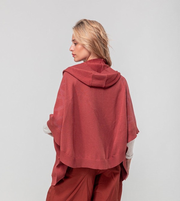 Anekke Red Poncho-style Jackets | VIO-238467