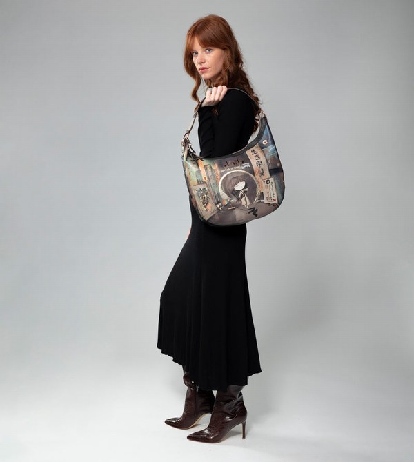 Anekke Shōen Oval Shoulder Bags | WBF-205367