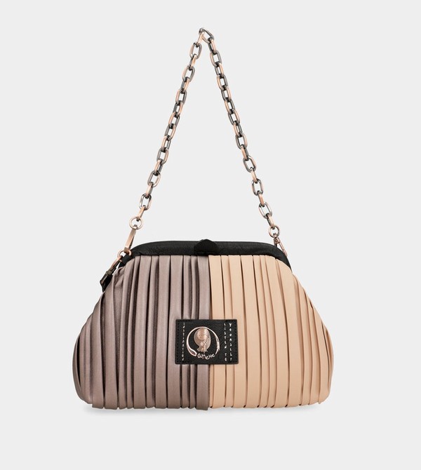 Anekke Shōen Palette Pleated Bowler Crossbody Bags | LQY-397014