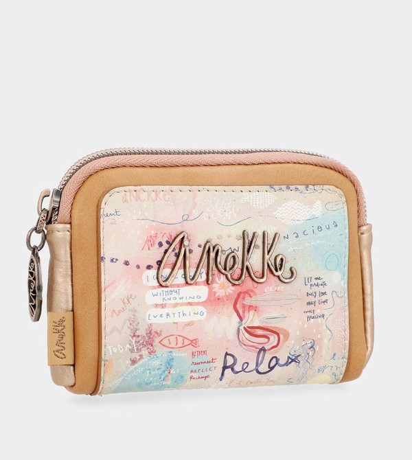 Anekke Slow Life Printed Purse Wallets | IBY-326415