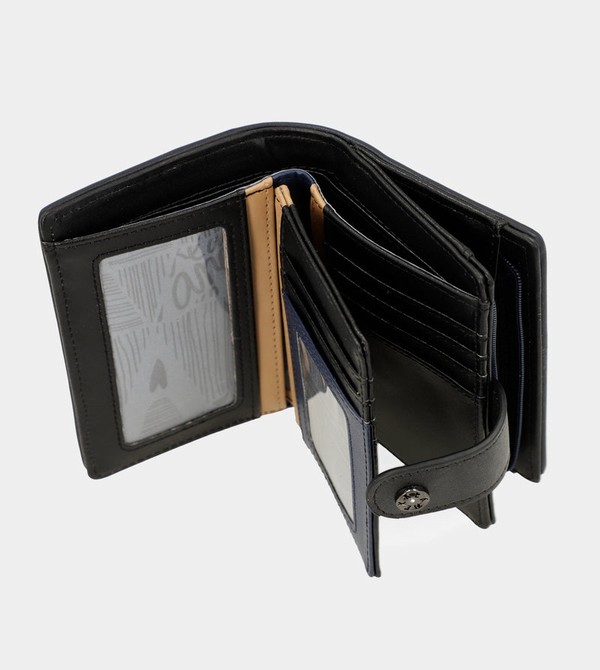 Anekke Studio Navy Blue Small Rfid Wallets | JQG-082473