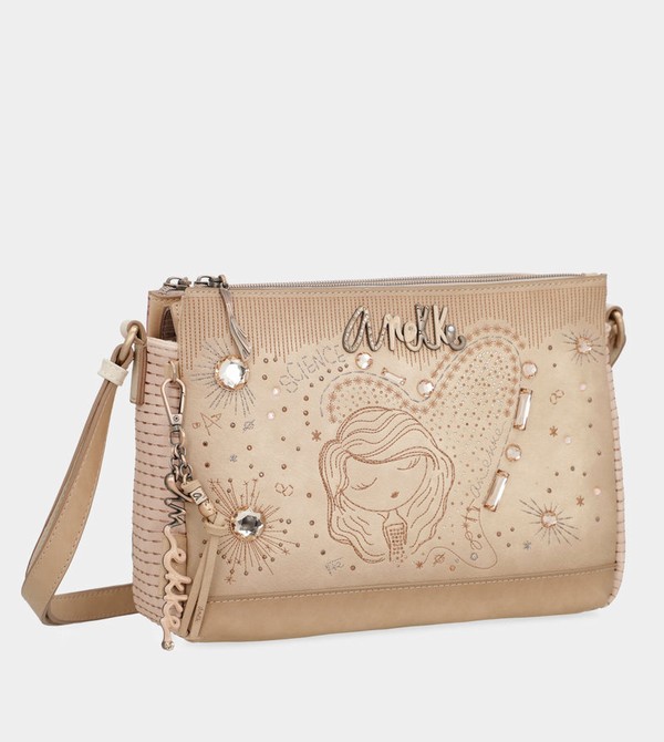 Anekke Studio Nude 3-compartment Crossbody Bags | RGN-712498