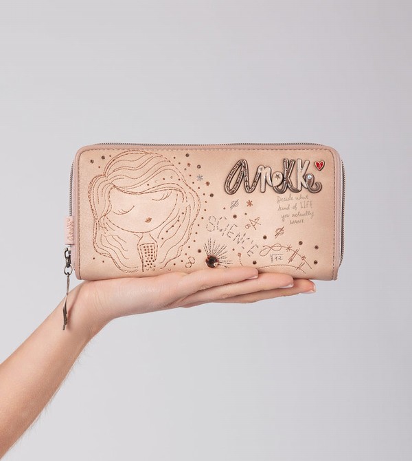 Anekke Studio Nude Extra-large Rfid Wallets | BTE-281734