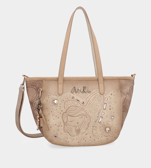 Anekke Studio Nude Large Shopper Shoulder Bags | EDG-947310