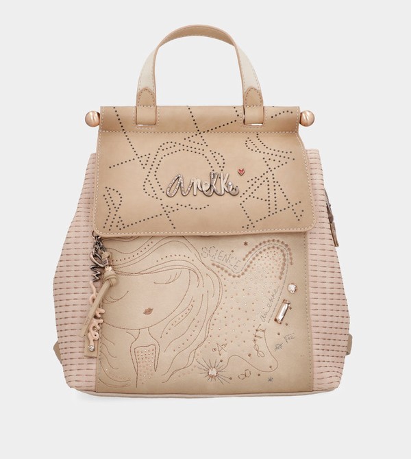 Anekke Studio Nude With Flap Backpacks | WEH-603185