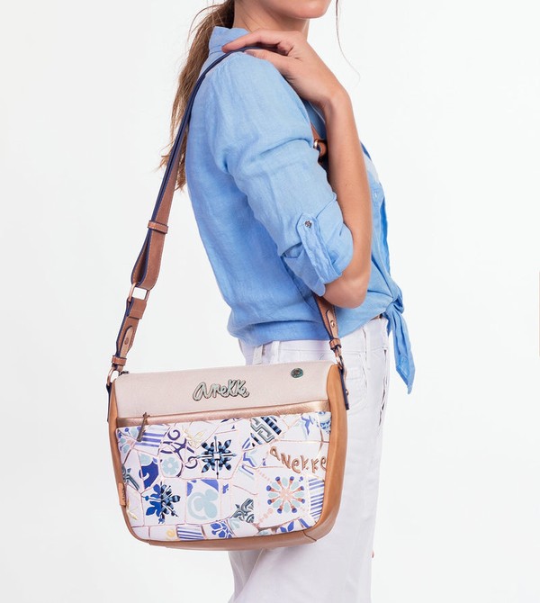 Anekke Sunrise Tile Print Crossbody Bags | ZMB-158670