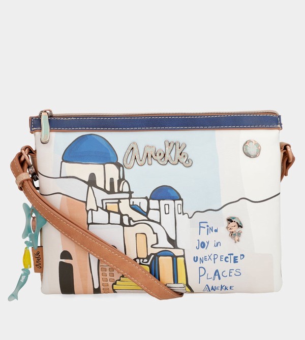 Anekke Sunrise Triple Compartment Crossbody Bags | KLE-709315