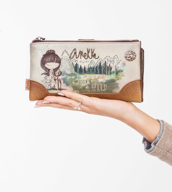 Anekke The Forest With Card Holder Flexible Material The Forest Wallets | QCV-864593