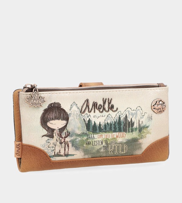 Anekke The Forest With Card Holder Flexible Material The Forest Wallets | QCV-864593