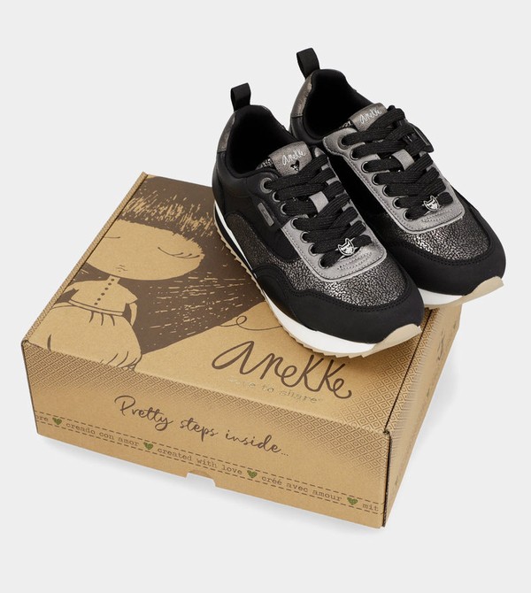 Anekke Travel Black Shoes | WPQ-463072