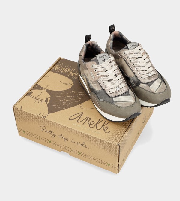 Anekke Travel Grey Shoes | WUH-873061