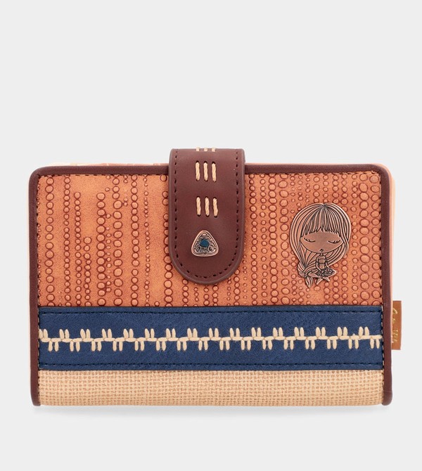 Anekke Tribe Medium Ethnic Print Rfid Wallets | GRF-759068