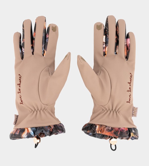 Anekke Wings Pink Gloves | HQC-357249